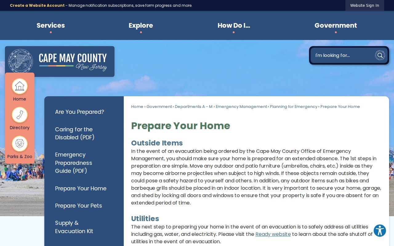 Cape May County criminal history and correctional records