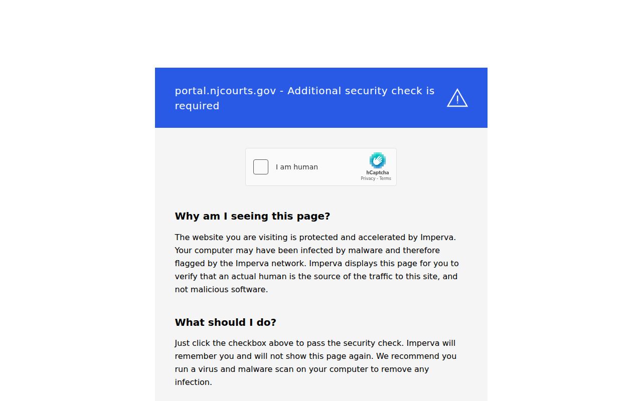 Cape May County municipal criminal case search