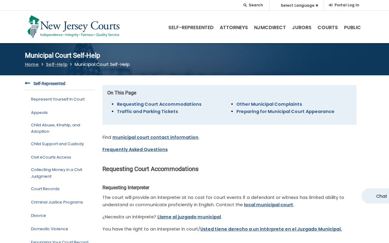 Wildwood criminal records municipal court self-help options